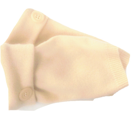 Fingerless gloves yellow - gloves,