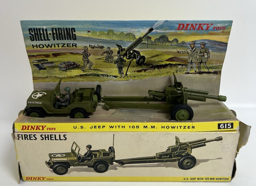 Vintage dinky toys 615 - vintage, jeep