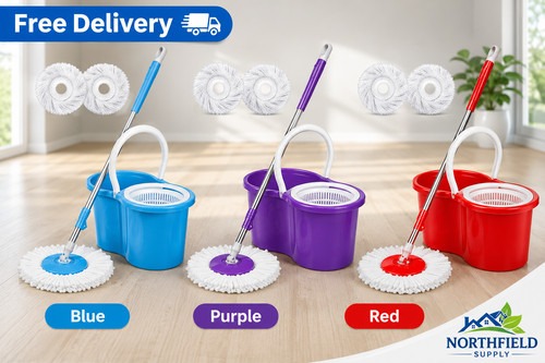 360 spin mop bucket - mop, set