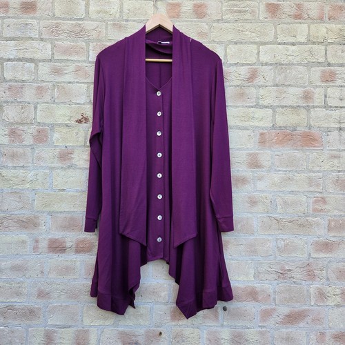 Chesca jersey cardigan size - chesca, 2