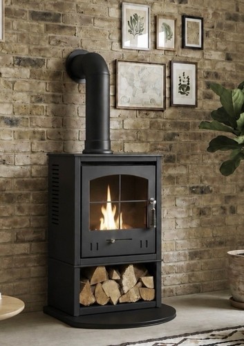 Hearth and bio - and, stove