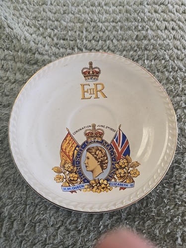 Commemorative plate queen - commemorative,
