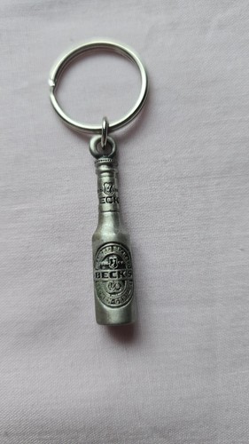 Becks beer bottle - beer,