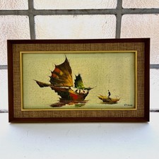 Mid Century Modern Oil