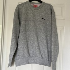 Men’s Slazenger Light Grey Marl Sports / Casual Sweatshirt Size Medium