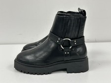 Primark Wide Ladies Black Faux