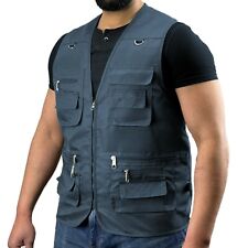Mens Multi Pocket Utility Vest