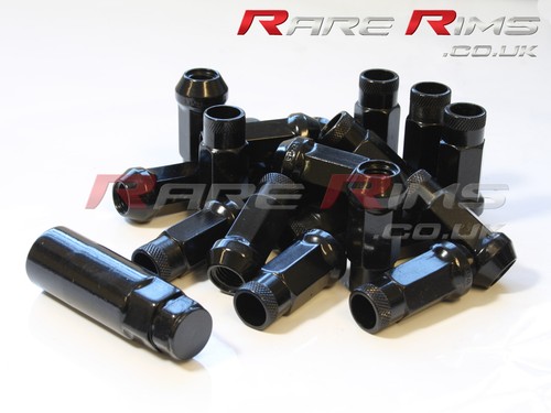 Black gt50 wheel nuts - 20,