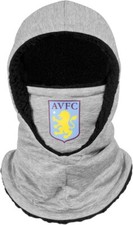 Official Aston Villa FC Grey  adult Hooded Snood BNWT One size fits all