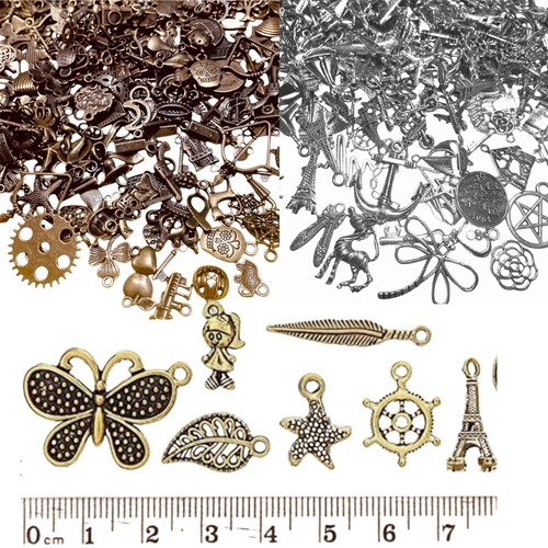 100x tibetan silver - 100x, antique