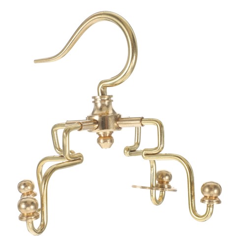 Brass bird cage hook vintage - brass,