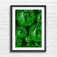 Disco Ball Lights Party Green