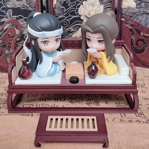 Miniature chinese luohan bed - miniature,