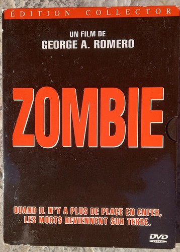 Zombie 1979 dvd disc - dvd, x