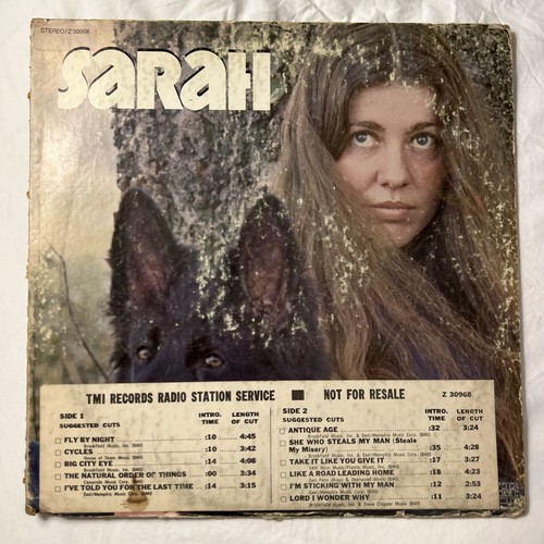 Sarah self titled lp - titled,