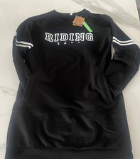 Girls top tunic black long age