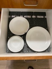 Umbra Peggy Kitchen Cupboard, Shelf and Drawer Organizer Tray Adjustable Storage