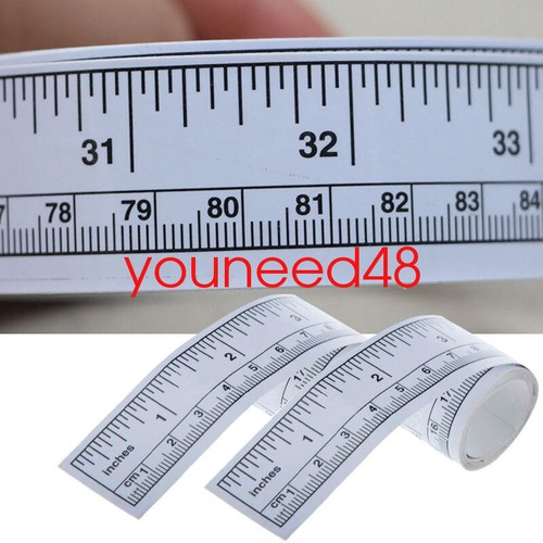 Self adhesive measure tape - self,