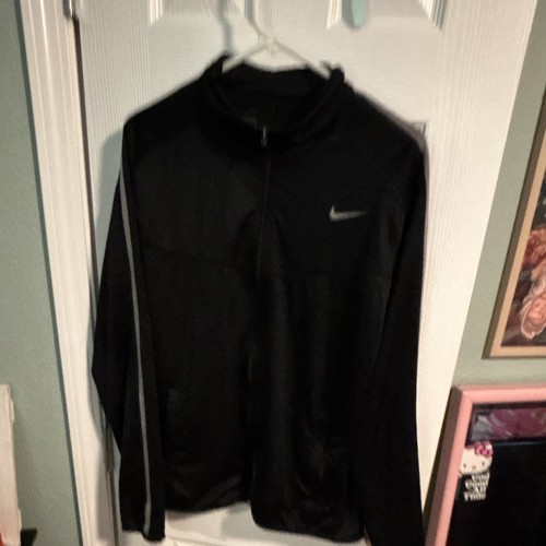 Nike men black full zip - nike, men's