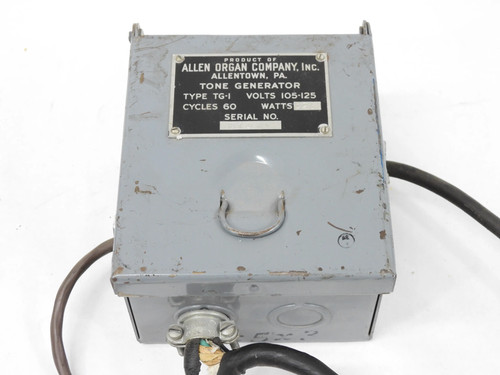 Allen organ tone - tg-1,