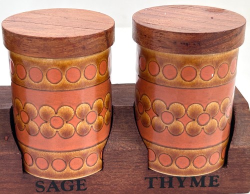 Hornsea pottery spice rack - spice,