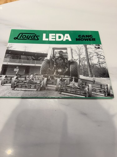 Lloyds lawn mower brochure - lawn,