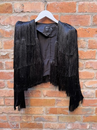Asos design black fringe - asos,