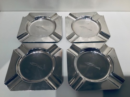 Rare set solid silver gurkha - set, 4