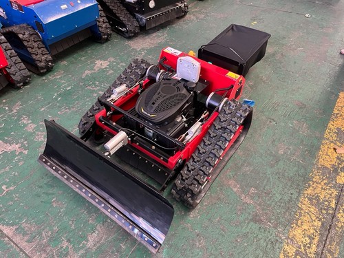 Remote petrol lawn mower - petrol,