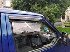 VW TRANSPORTER T4 1990-2003 EXTERNAL FIT WIND RAIN SUN GUARD DEFLECTORS 2PCS