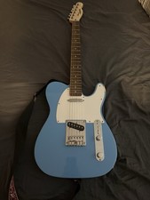 Squire Telecaster Electric Guitar - BLUE WHITE COLOUR