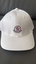 Moncler White Baseball Cap One