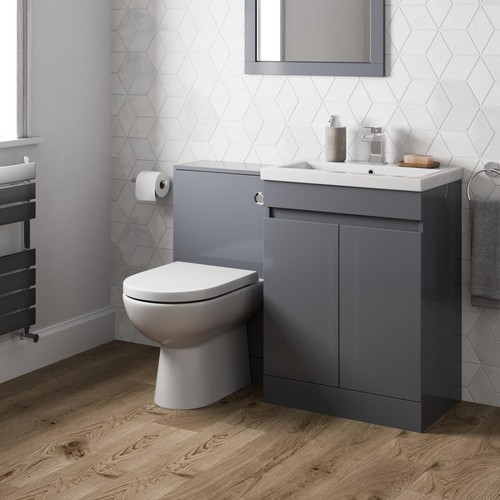 Bathroom vanity unit basin - unit,