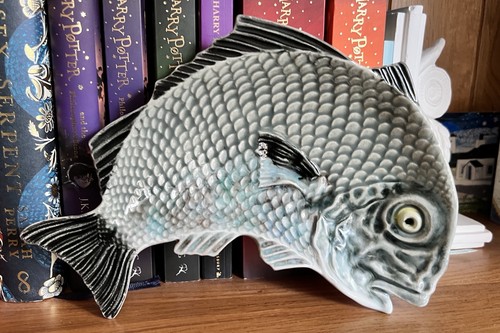 Vintage bordallo pinheiro fish - bordallo,