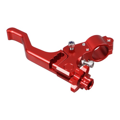 Red billet stunt clutch lever - stunt,