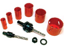 9 Piece Plumbers BiMetal HSS