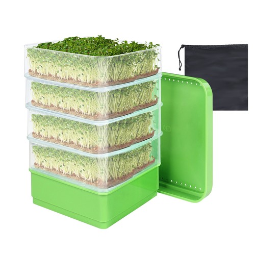 Sprouter seed tray with - tray,