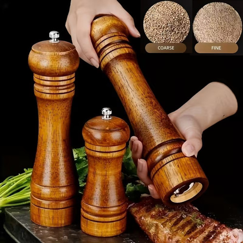 Oak wooden manual pepper - manual,