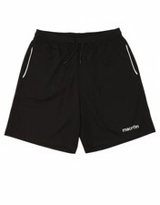 MACRON Mens Sport Shorts XL Black Polyester AF15