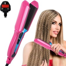 Hair Crimper Wet/Dry Titanium
