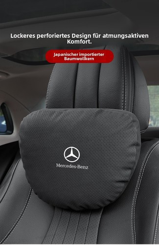 Car headrest neck support soft