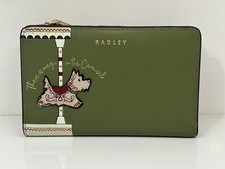 Brand New Radley Magic Carousel - Medium Bifold Purse - Hunter Green - RRP £79