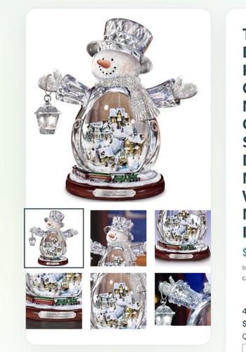 Thomas kinkade white christmas - thomas,