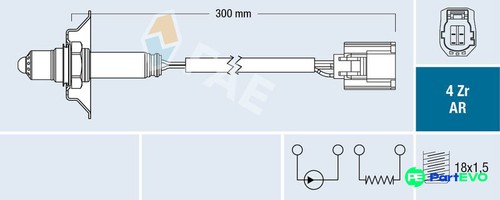 Fae oxygen sensor 75624 - fae,