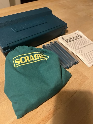 Mattel scrabble travel board - scrabble,