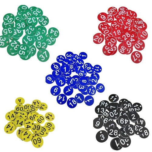 100 engraved discs - 1-20/50/100,
