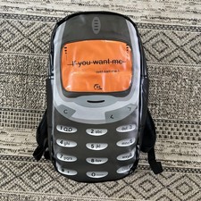 Vintage Y2K Mobile Phone Backpack Bag “If you want me just call me” Nokia Style