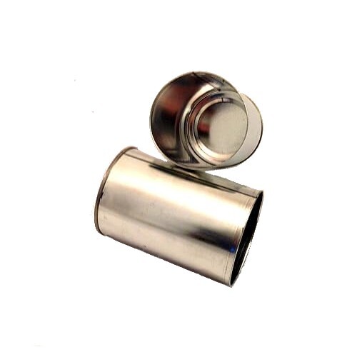 Set empty tin cans - tin,