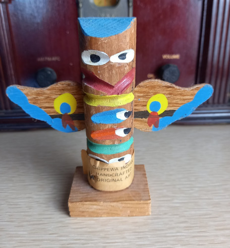 Vintage native american wooden - vintage,