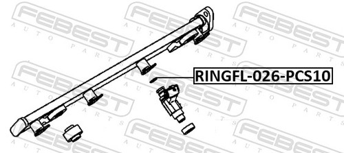 For febest ringfl 026 pcs10 - for, ringfl-026-pcs10